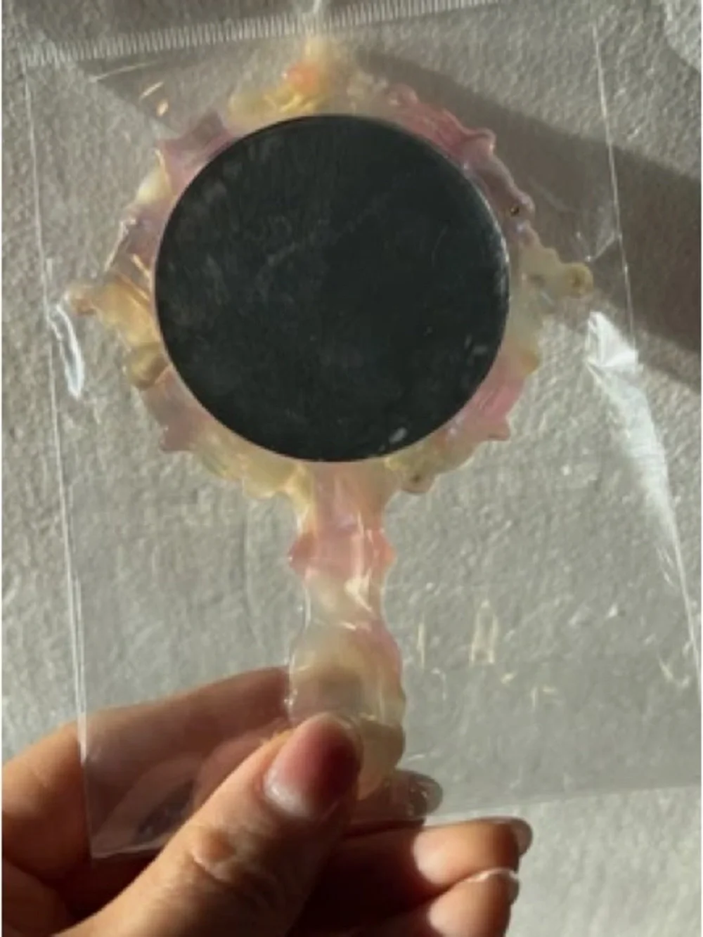 Iridescent Pink Phone Ring Grip Holder